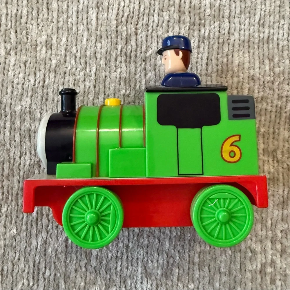 Thomas & Friends Percy No. 6 Push n‎ Go Train Toy 2004 Gullane